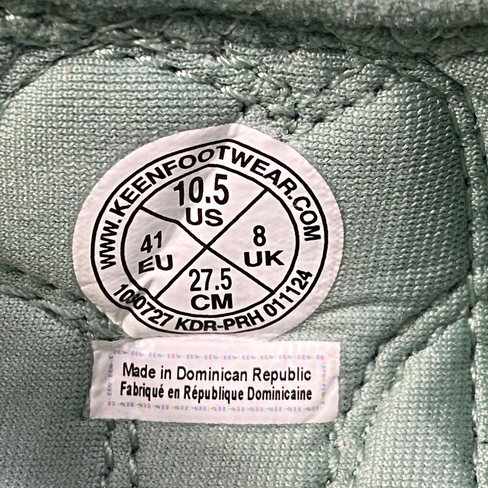 KEEN Newport H2 Mint Green Waterproof Sport Sandals Womens 10.5 Hiking 1010727 - Picture 4 of 11